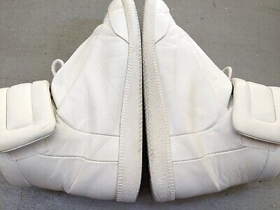 Maison Margiela Future White Men 9 42 Leather High Top Maison Margiela Future White Men 9 42 Leather High Top