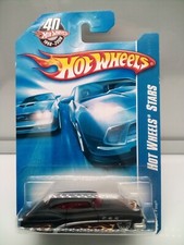 Hot Wheels Mainline / So Fine - 1950's Buick - Black - Flames - Model Car x1
