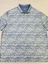 Hickey Freeman Golf Men  s 2XL Short Sleeve Performance Golf Polo Geometric Print