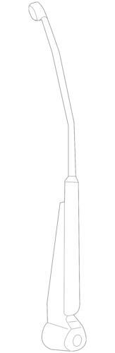 Brazo del limpiaparabrisas para Ford (N/P DT1Z-17526-A)