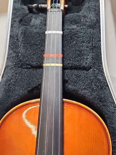 1997 Karl Wilhelm S30 4/4 Violin Hungary Hard Case Rossen Bow Ready to Play - Picture 12 of 24