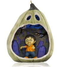 🎃 Hallmark Ornament Zombie in Gourd Happy Halloween Keepsake