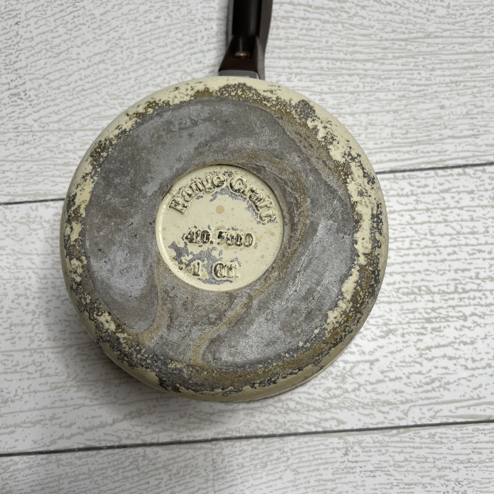 Range Craft Cookware VINTAGE SEARS RANGE CRAFT WHEAT HARVEST CAST ALUMINUM 1 QT. SAUCE PAN ...