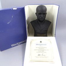 LE Wedgwood Black Basalt Bust 8.5