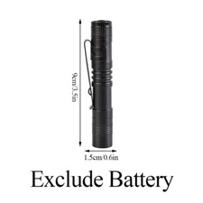 Tactical Pocket Flashlight Small LED Torch Light Mini Super Bright Penlight