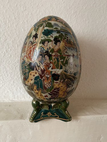 Porzellanei Chinesisch handbemalt Sehr Groß