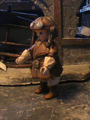 Playmobil Personnalisé – Pilote Britannique Wilfrid Douce / Wop May – Europa 1918