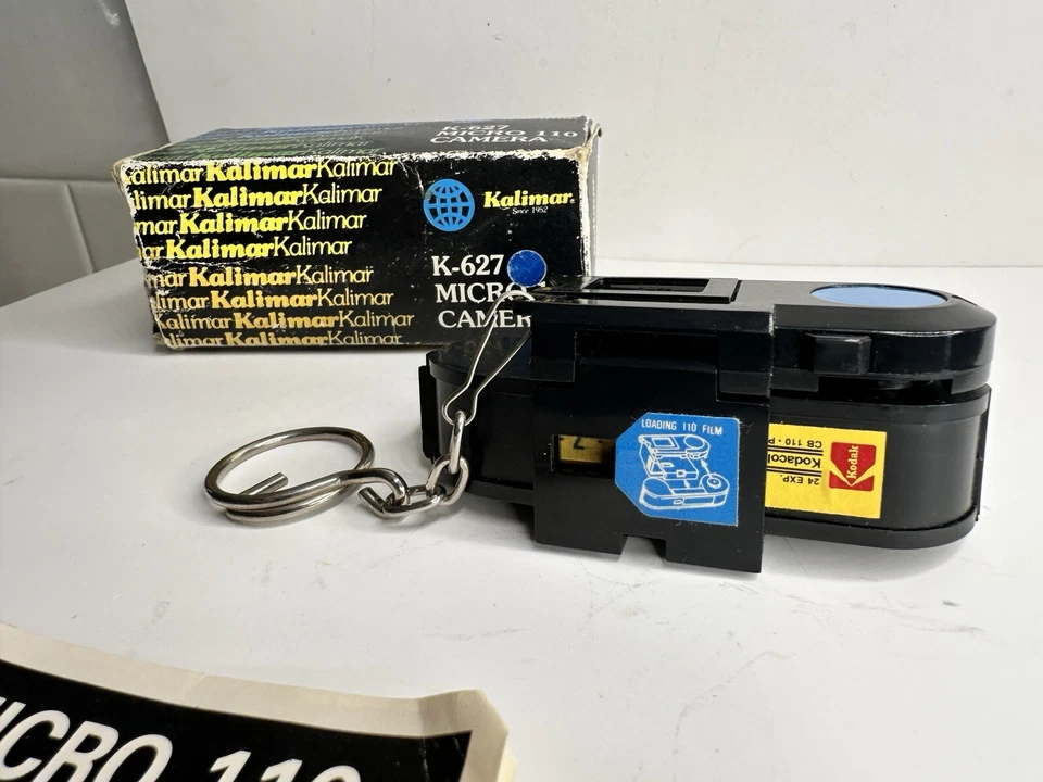 CÁMARA LLAVERO MICRO 110 VINTAGE con caja original e instrucciones 1970 Foto 2 de 4
