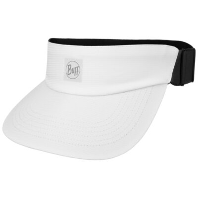 BUFF Go Solid White Visor Sonnenvisor Caps