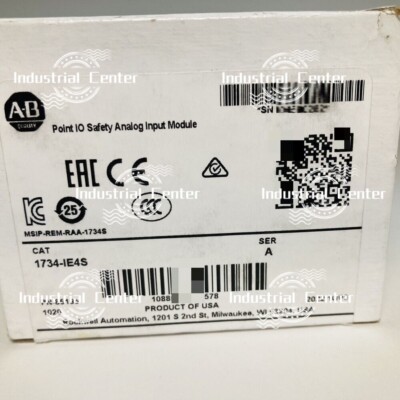 1734-IE4S AB Point IO Safety Analog Input Module Brand New In Box! Spot Goods