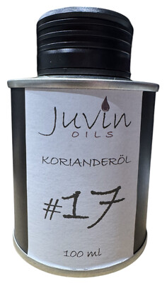 [130,00 /L] #17 JUVIN Korianderöl 100ml aus Koriander gepresst