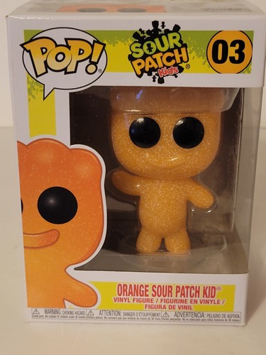 Funko Pop! Vinyl: Sour Patch Kids - Orange Sour Patch Kid #03 NEW IN BOX - Picture 2 of 11