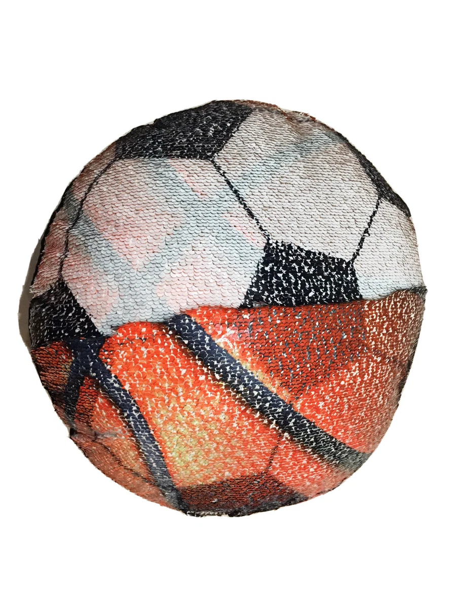 Sequin hot sale soccer pillow