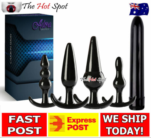 5 Piece Butt Plug* Pack Soft Flexible FAST POST Anal Bead Chain Sex Toy* Bead* - Picture 1 of 23