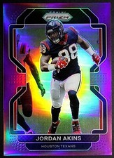 2021 Panini Prizm Jordan Akins Purple Prizm # /125 Houston Texans 💎🔥💎🔥
