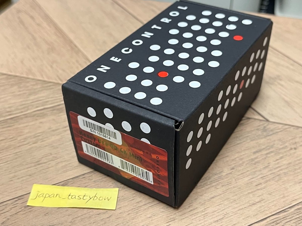 ギター One Control Honey Bee OD 4K Mini Custom Silver Bee OD 4K Mini (OC-SVBOD4K-M) – One Control USA