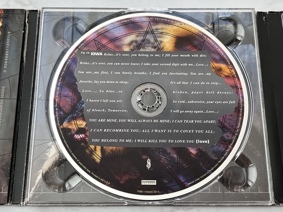 Slipknot Iowa 2 CD/DVD Digipak 10TH ANNIVERSARY ED. 2011 BONUS TRACK! RARE! OOP! - Image 3 of 4