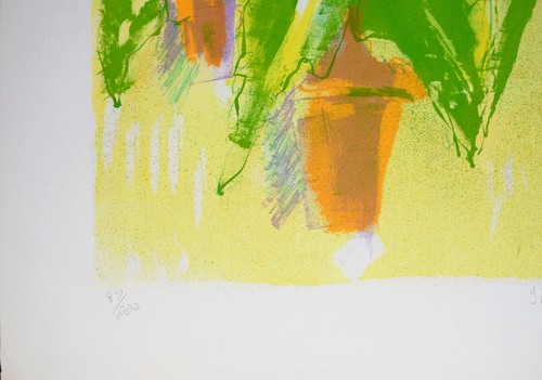 Vintage Serigraph Print, Signed by Mary Page Evans Edition 200, Modern Abstract - Picture 7 of 7