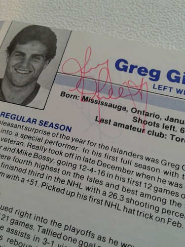 NEW York Islanders 1984-85 Media Guide Signed Bossy,Trottier,Nystrom+12 more - Picture 3 of 12