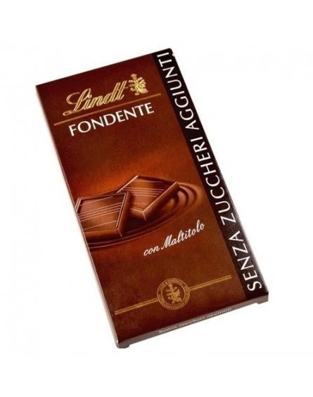 TAVOLETTA LINDT CIOCCOLATO FONDENTE SENZA ZUCCHERO 100GR
