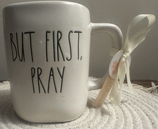 Rae Dunn Artisan Collection BUT FIRST, PRAY C...