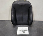 ✅ OEM BMW F30 F36 Front Passenger Sport Seat Upper Cushion Sensatec Black