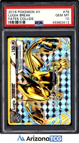 Lugia BREAK graded PSA 10 for sale on eBay