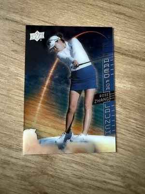 2026 Upper Deck Golf Rose Zhang CLEARED FOR LAUNCH ACETATE SSP CASE HIT