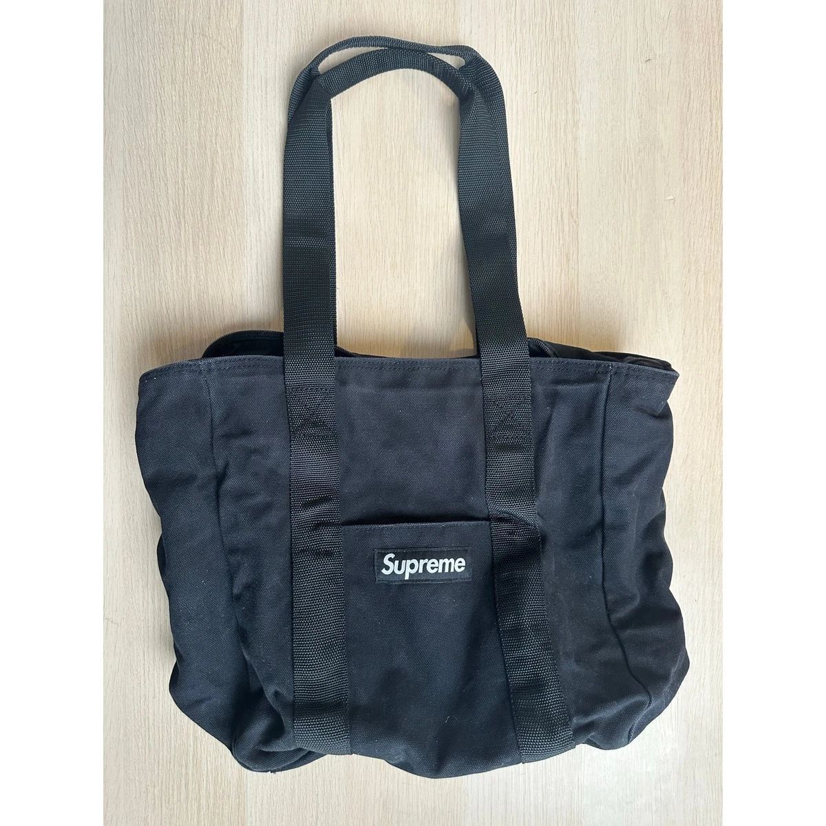 Supreme Tote Black Bags for Men for sale | eBay