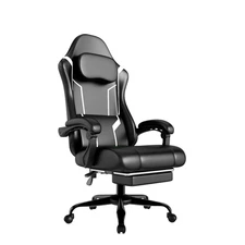 Ergonomic Gaming Chair – Computer Chair with Pocket Spring Pad & Adjustable Heig