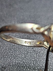 925 with 14k half moon incircle gold inlay, PSCL 925 14k Celtic Spiritual Jewel — photo 3