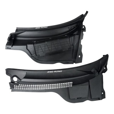 Links+Rechts Schwarz Windabweiser Wasserabweiser für Mini Clubman/Clubvan R55