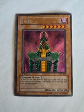 jinzo yugioh card value Yu-Gi-Oh! Sanctuary in the Sky Japanese #057 PSA 8 2400 Defense 2002 Yu-Gi-Oh! Pharoah's Servant 1st