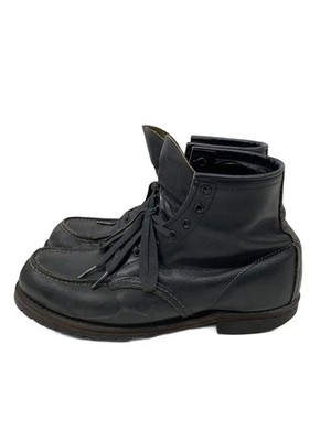 RED WING Lace-Up Boots Beckman Moc Toe 9015 US8.5 Black