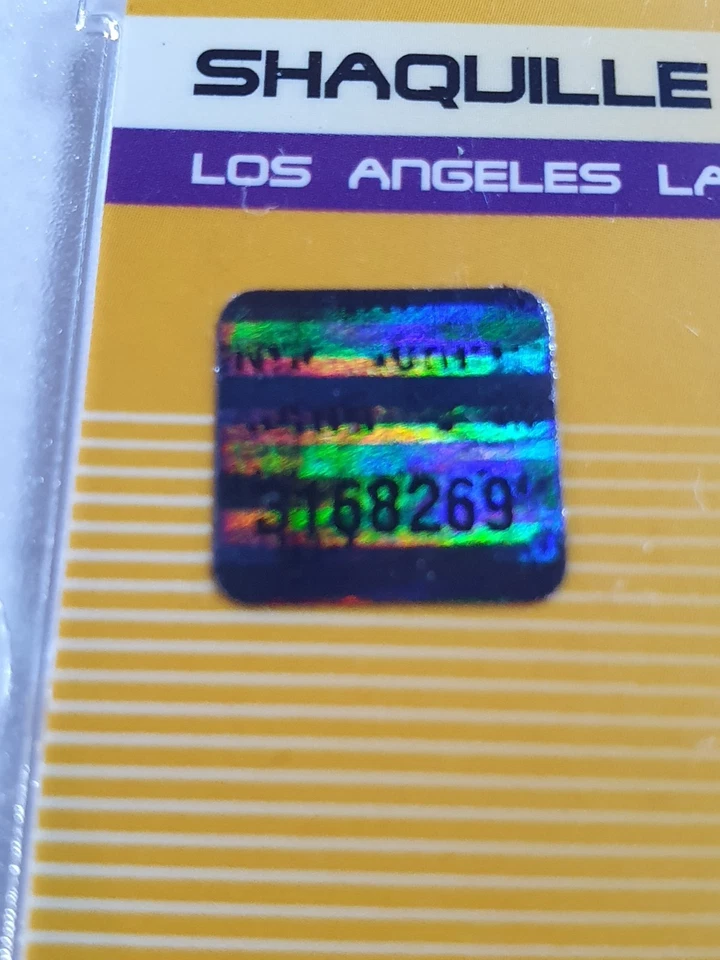 2001 Topps Champions Shaquille O'Neal #PATCH NBA FINALS Worn Jersey - Super Rare - Image 3 of 4