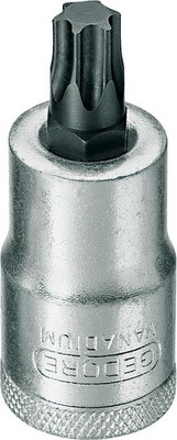 Gedore Schraubendreher-Einsatz 1/2 Innen Torx T 27/L 55mm