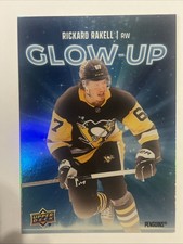 RICKARD RAKELL 2025-26 Upper Deck Series 2 GLOW-UP #GU-15 PENGUINS