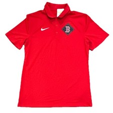 Boston Red Sox Nike Diamond Icon Franchise Performance Polo, Small, See Descript