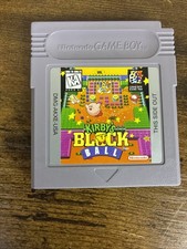 Kirby's Block Ball - Nintendo Game Boy Cartridge Cartridge Only Tested Working