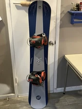 Santa Cruz Snowboard 156 cm Bee Graphic Complete Set w/ Liquid Force LF Bindings