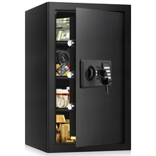 5.0 Cub Large Home Safes Fireproof Wterproof, Anti-theft Fireproof Safe with ...