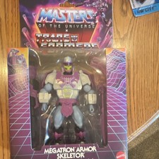 Mattel Masters of the Universe x Transformers Megatron Armor Skeletor Figure