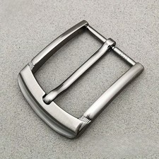 1Pc 40mm Metal Pin Buckle Laser Waistband Head Belt Parts DIY Accessories Alloy
