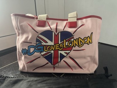 Dolce & Gabbana Shopper rosa neu und unbenutzt