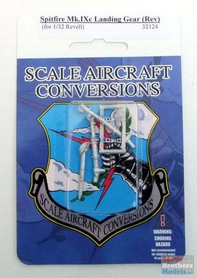 SAC32124 1:32 Scale Aircraft Conversions - Spitfire Mk.IXc Landing Gear (REV