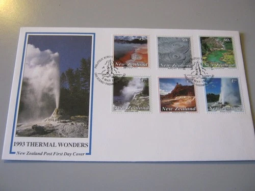 NEW ZEALAND  1993  THERMAL WONDERS  SG 1730-5  FIRST DAY COVER (UNADDRESSED)
