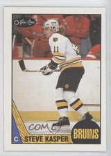 1987-88 O-Pee-Chee Steve Kasper #162 0a1