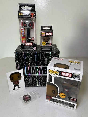 Marvel GamerVerse Funko Pop Box Miles Morales #542 Chase GameStop Exclusive