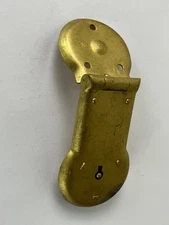 Vintage Steamer Trunk Latch Edge Metal Steel Hasp Lock Clasp Chest