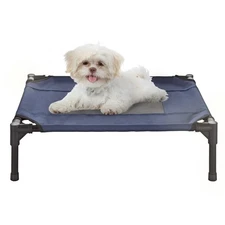 Elevated Dog Bed 24.5x18.5-Inch Portable Pet Beds with Non-Slip Feet Supplies